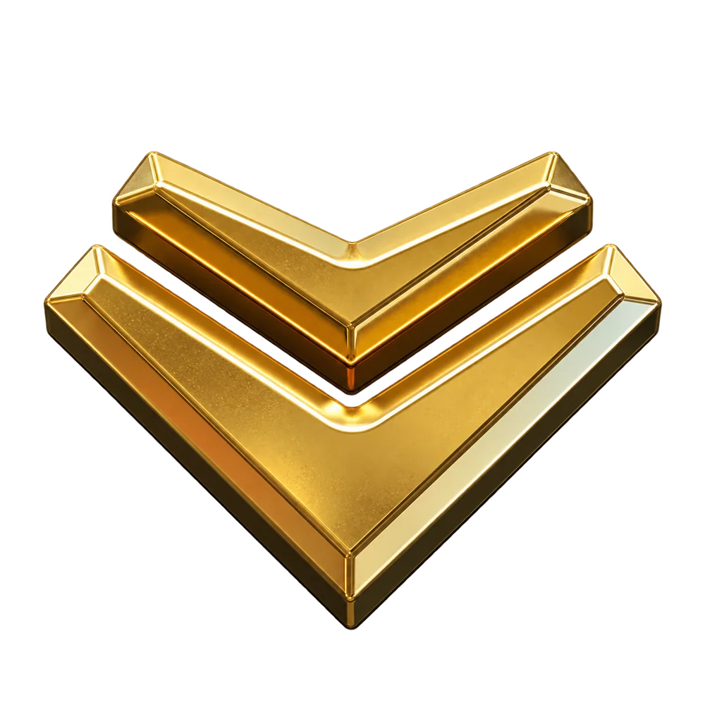SECRETS gold emblem